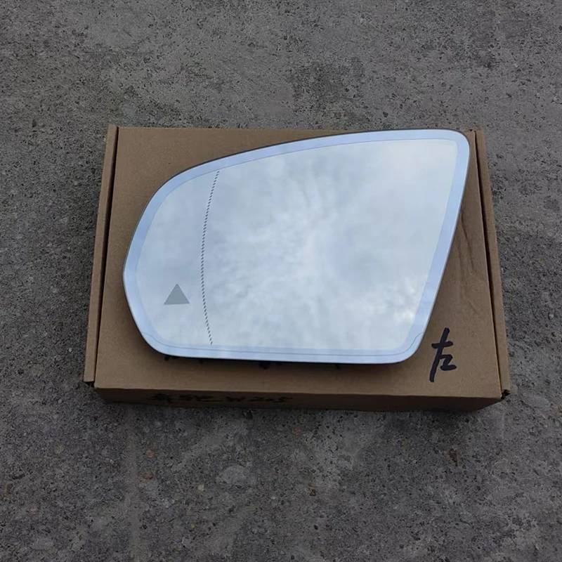 Auto Dimming Heated Blind Spot Warning Rear Mirror Glass For Mercedes-Benz C E S GLC Class W205 W222 W213 X253 2013-2021
