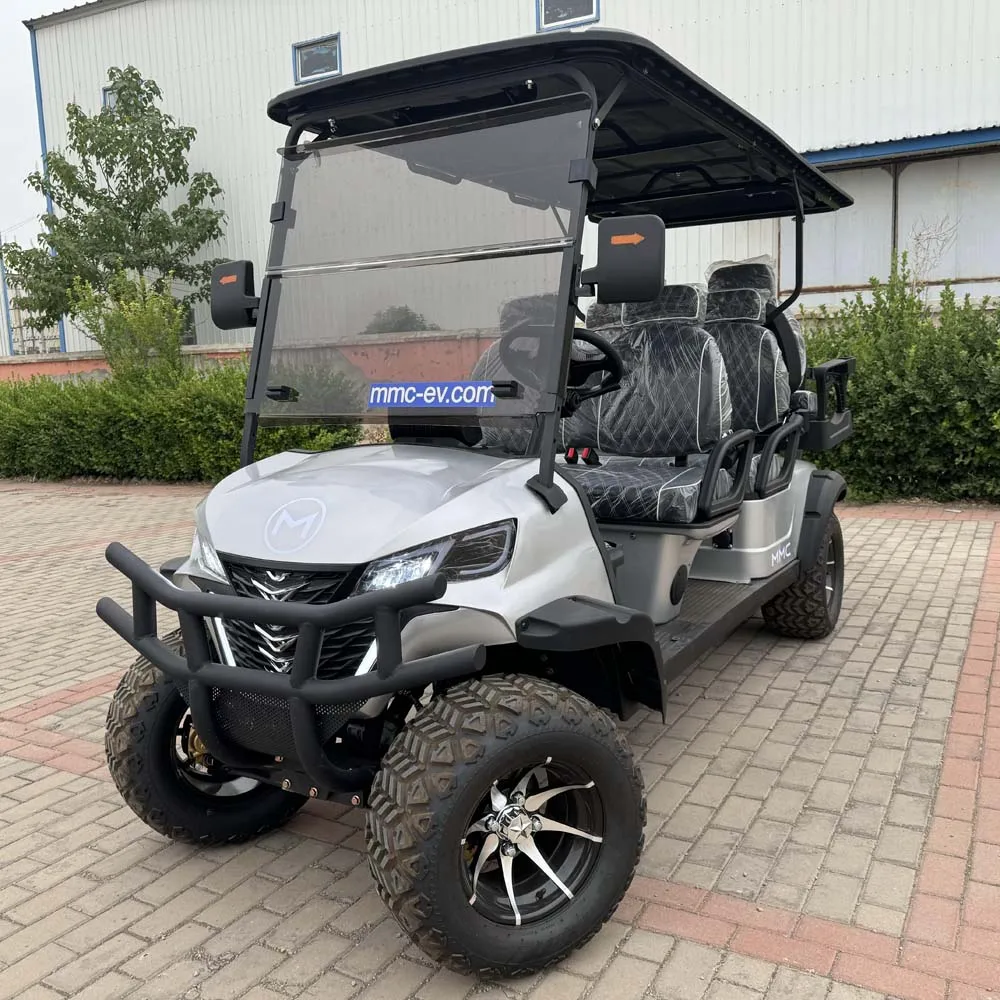 Factory Price Customized Luxury Golf Buggy Club Car 2 4 6 8 10 Seater Street Legal Gasoline Electric Golf Cart With Lift Seat