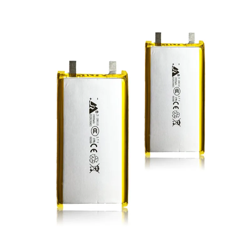 Rechargeable Lithium Polymer 1260100 3.7V 10000mAh for Electrograph PDA Portable Speaker Toys Palm Computer Handheld Fan