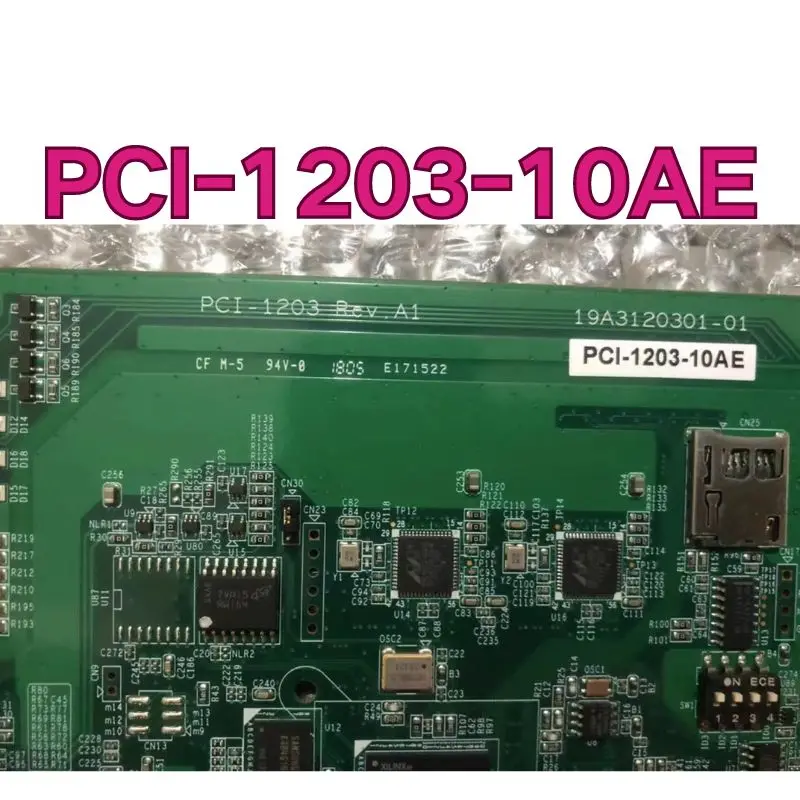 Second hand PCI-1203-10AE, 10 axis Ethercat master bus card for fast shipping