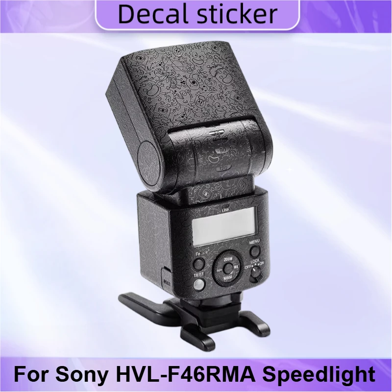 

Защитная виниловая пленка-наклейка для вспышки Sony HVL-F46RMA, защитное покрытие для корпуса вспышки F46RMA