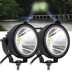 NLpearl 4 Inch Led Work Light Spotlight 4x4 Driving Led Offroad Super Bright 60W White Round For Motorcycle Car ATV Boat Race