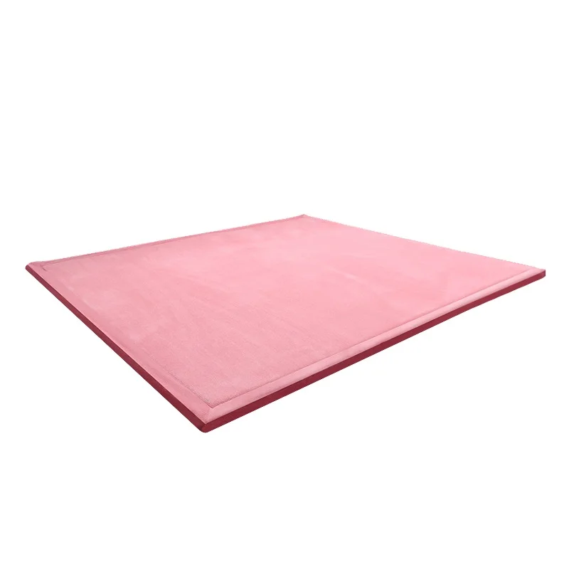 Coral Fleece Carpet for Living Room Luxury 2.5cm Thickened Warm Bedroom Kids Room Area Rugs Anti Slip Tatami Floor Mat Mattress