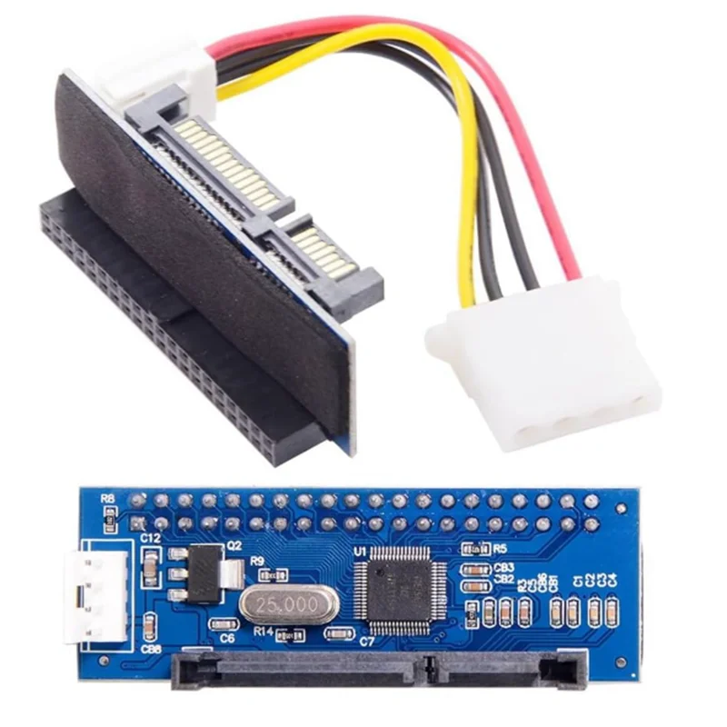Adapter IDE/PATA 40Pin na SATA żeński PCBA do komputerów stacjonarnych i dysków twardych 3,5 cala — zdjęcie produktu 3