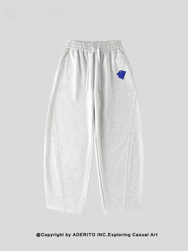 

Спортивные брюки NANA: мужские и женские повседневные свободные брюки с драпировкой, модные прямые хлопковые брюки