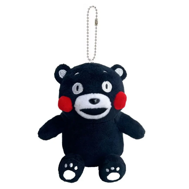 Nowy uroczy Anime Kumamon pluszowy breloczek łańcuszki mały wisiorek dla dzieci wypchane zabawki dla dzieci prezenty 13CM