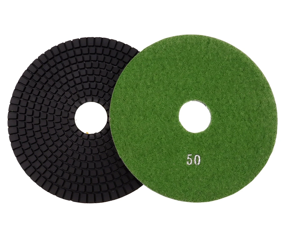 6 Zoll Diamant-Polierpads für Granit- oder Betonböden 150mm Flexible Nass-Polierpads Marmor Terrazoo Schleifscheiben – Detail 6