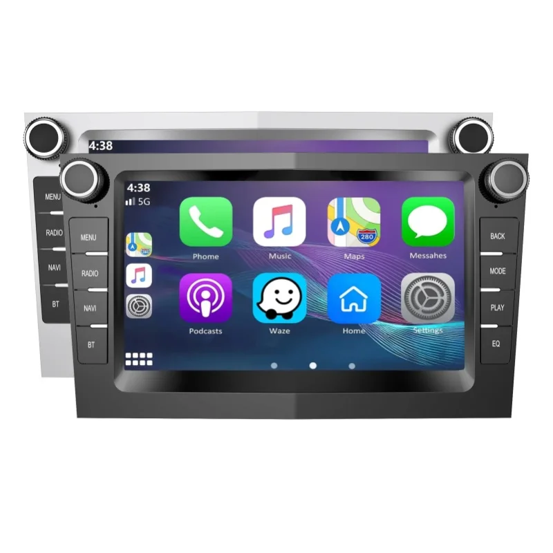 MOPECT 4+64G 7 Zoll Autoradio für Vauxhall Opel Astra/Vectra/Corsa/Zafira, Wireless CarPlay & Android Auto, DAB+ Digitalradio, GPS-Navigation, Bluetooth, FM RDS, ASP IPS DVR