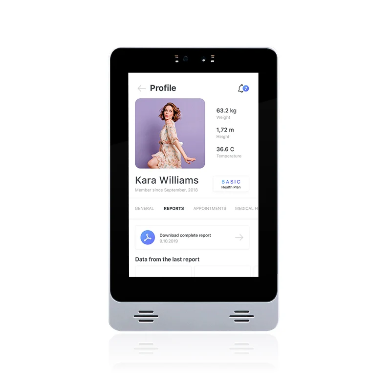 Rockchip 8 Inci Android Linux Debian 10 Mikrofon Speaker Dapat Dipasang Di Dinding Rumah Pintar Tablet RAM 2GB Android