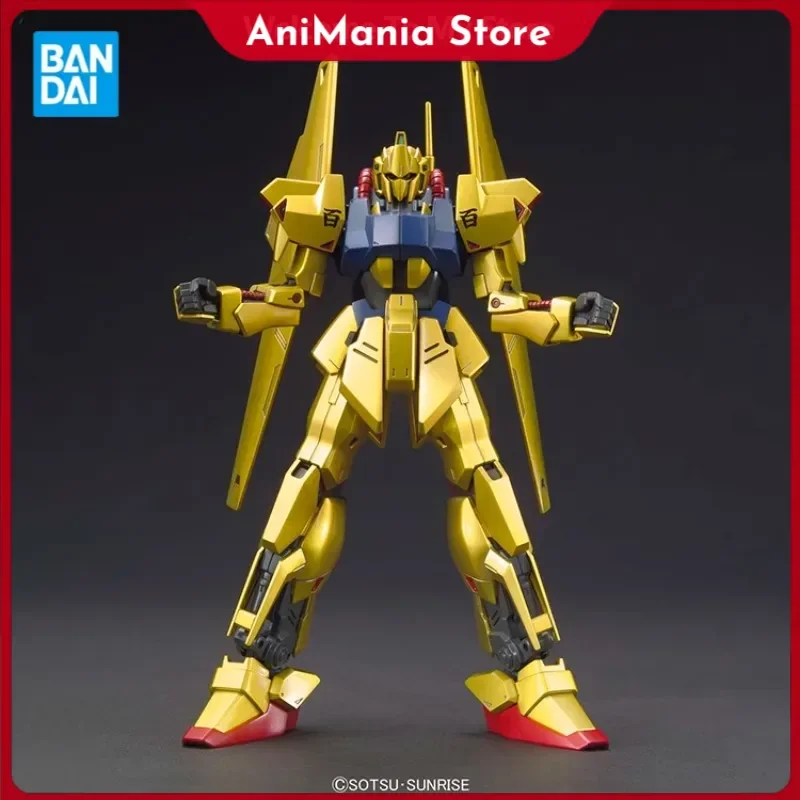 بانداي متوفر في المخزون الأصلي أنيمي جاندام HGUC 1/144 MSN-00100 HYAKU-SHIKI عمل أرقام وضع التجميع جمع لعب للأطفال #1