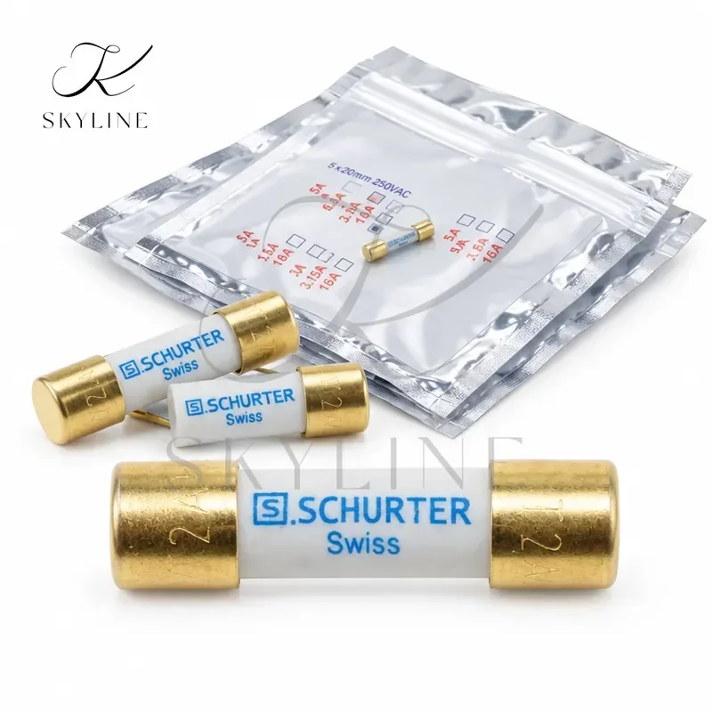 For Swiss SCHURTER Frozen Version Alloy Fever Fuse Audio Fuse 5x20mm