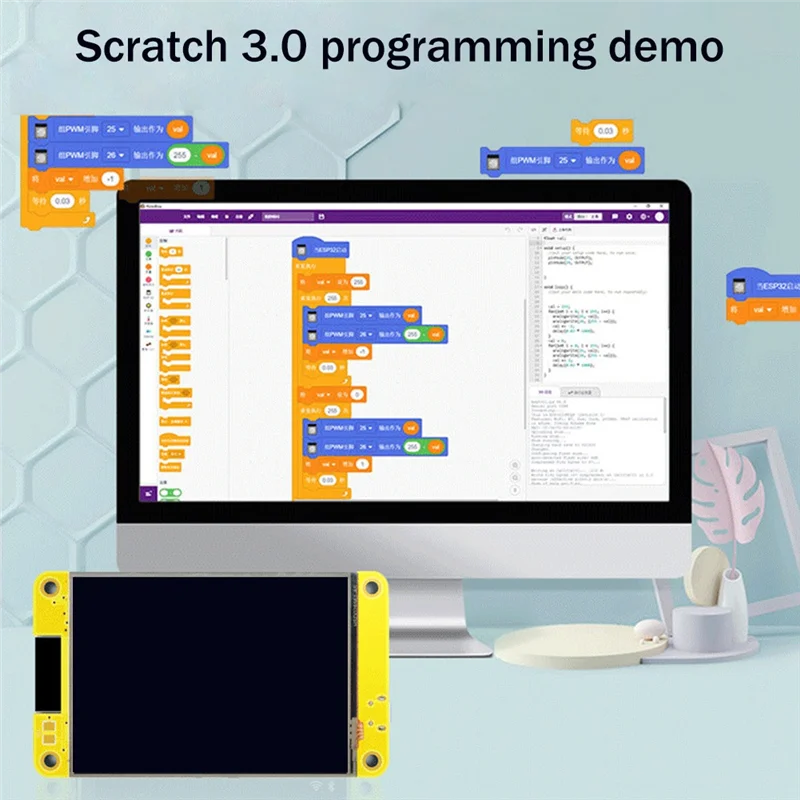 ESP32 WiFi Bluetooth Development Board 2,8 inch 240X320 Smart Display TFT-module LVGL touchscreen