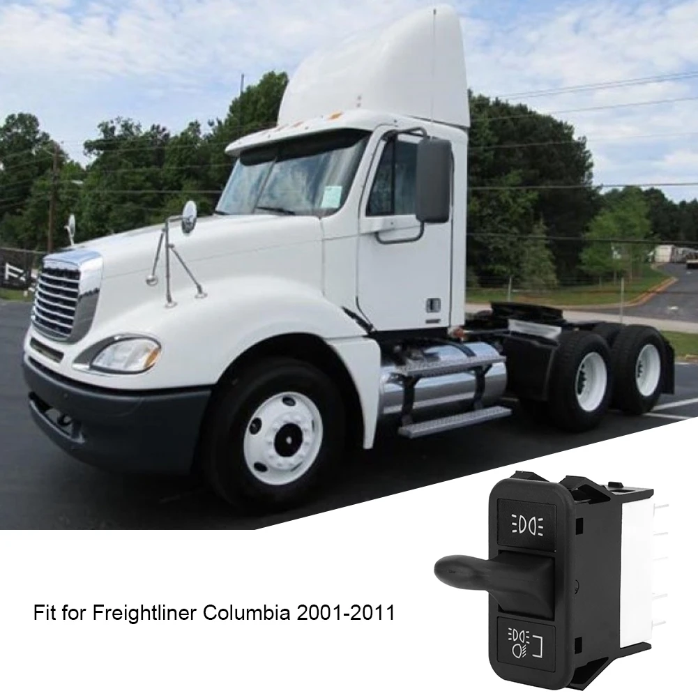 مفتاح المصباح الأمامي للسيارة مناسب لـ Freightliner Columbia 2001-2011 901-5206 A0630769010