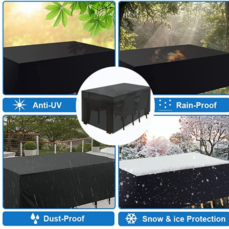 Outdoor furniture dust cover,  - огляд і ціна Outdoor Furniture Black