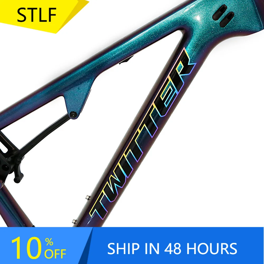

STLF Bicycle 29 Inch Mtb Bike 29er Carbon Fiber Frame Soft Tail Bike Frame Downhill Full Suspension Mountain Bike Frame