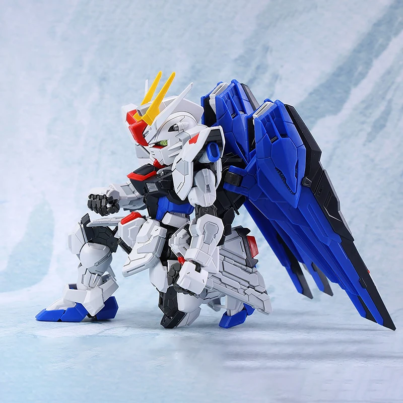 Bandai Gundam Anime Figure MGSD ZGMF-X10A Freedom Gundam Action Figure Toys for Boys Kids Gifts for Children