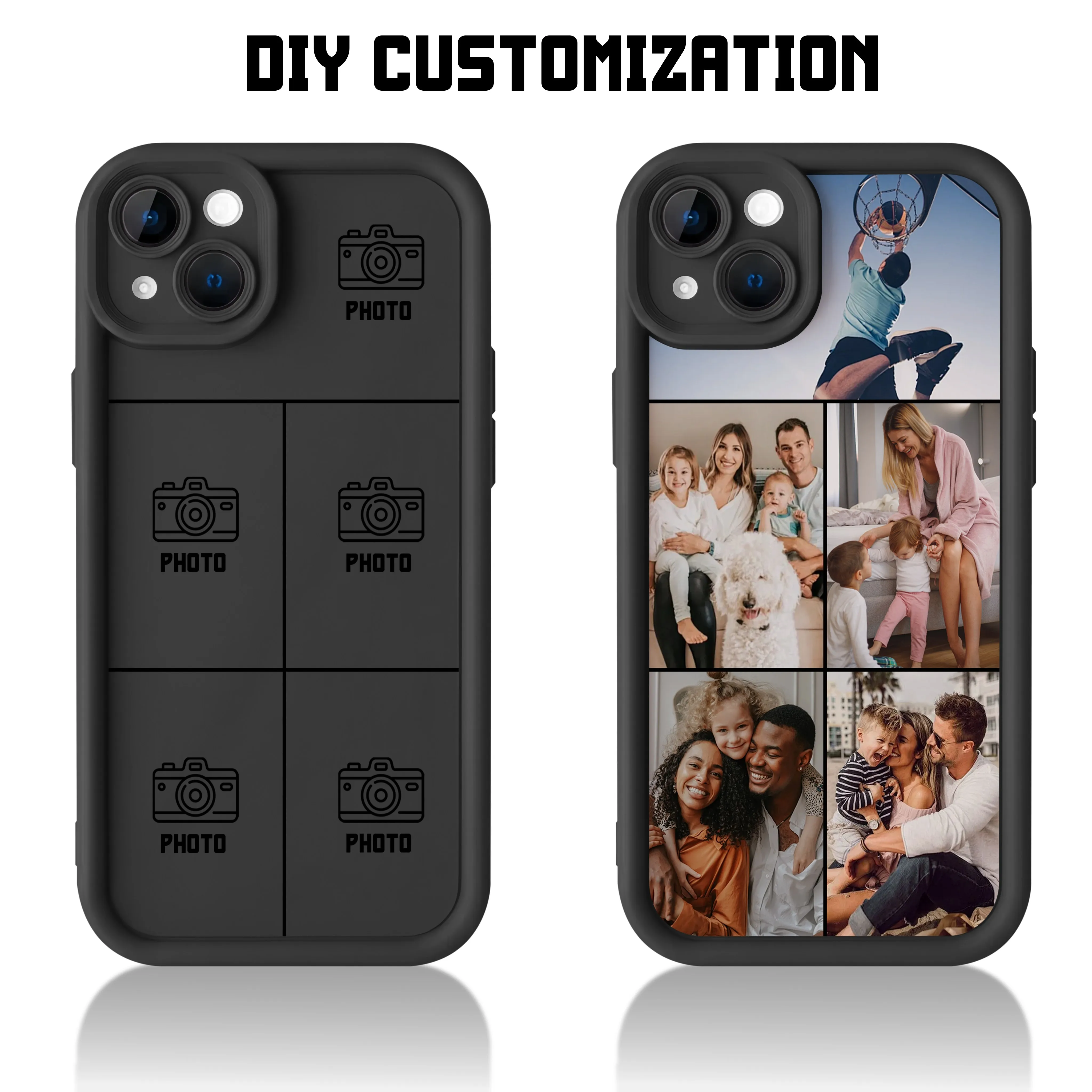 شخصية مخصصة صور سيليكون جراب هاتف آيفون 17 16 15 14 13 12 11 برو Xs ماكس X XR Mini 16e 7 8 Plus SE 2020 2022 #2