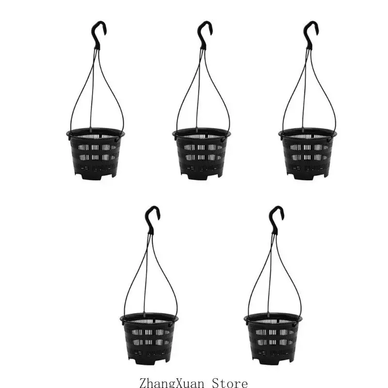 Meshes Pot Root Control Orchidee atmungsaktiv Wachstum Container Drainage Loch 3 x – Detail 9