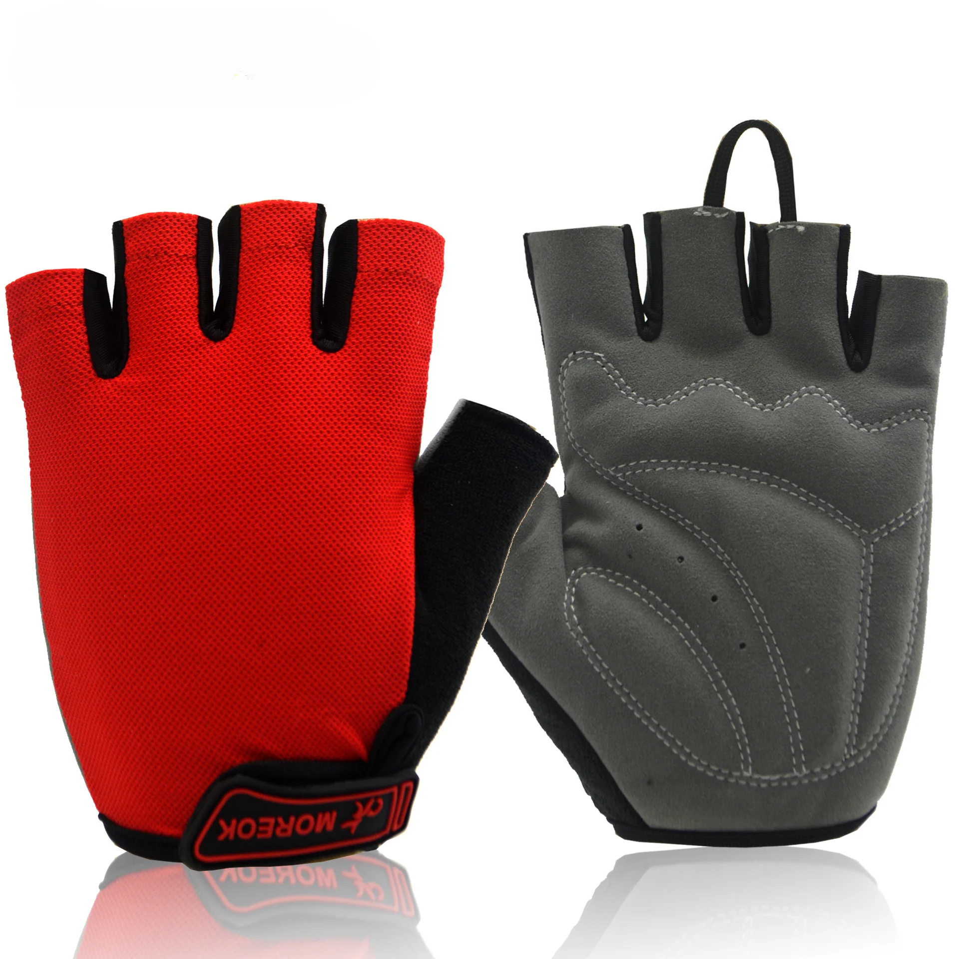 Men Women Cycling Gloves Half Finger Bike Gloves Shockproof Breathable MTB Road Mountain Bicycle BMX GYM Fitness Sport Gloves