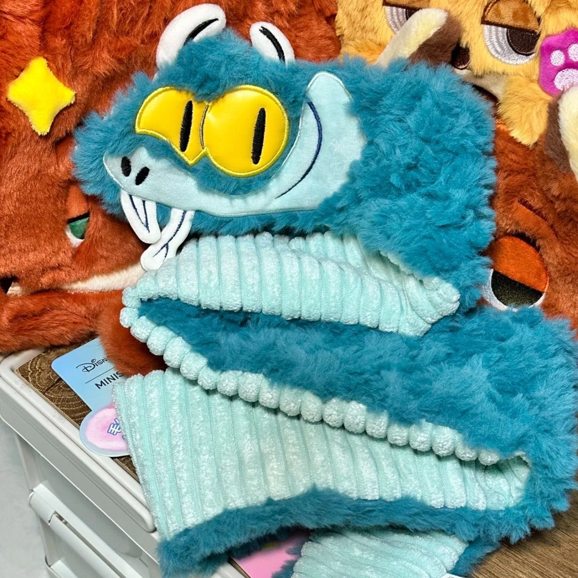 

Шарф Kawaii Disney Zootopia 2 Gary 2025 — зимний теплый детский шейный платок-глушитель, модный подарок-банкелет для мальчиков и девочек