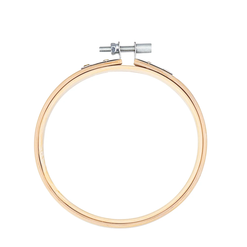 New Diy Handmade Cross Stitch Frame Round Loop Embroidery Hoop Sewing Tools