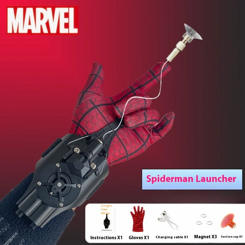 New Spider-Man Web Shooters Wrist Launcher Shooters Hot Peter Parker Cosplay Props Shooting Device Toy Set Boy Favorite Gift Toy