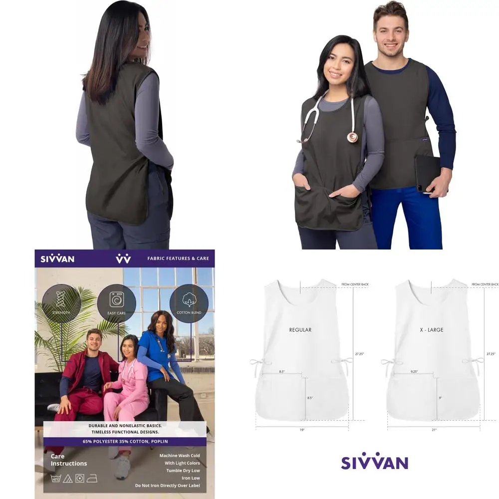 

6-Pack Unisex Cobbler Aprons - Durable and Stylish Cooking Aprons