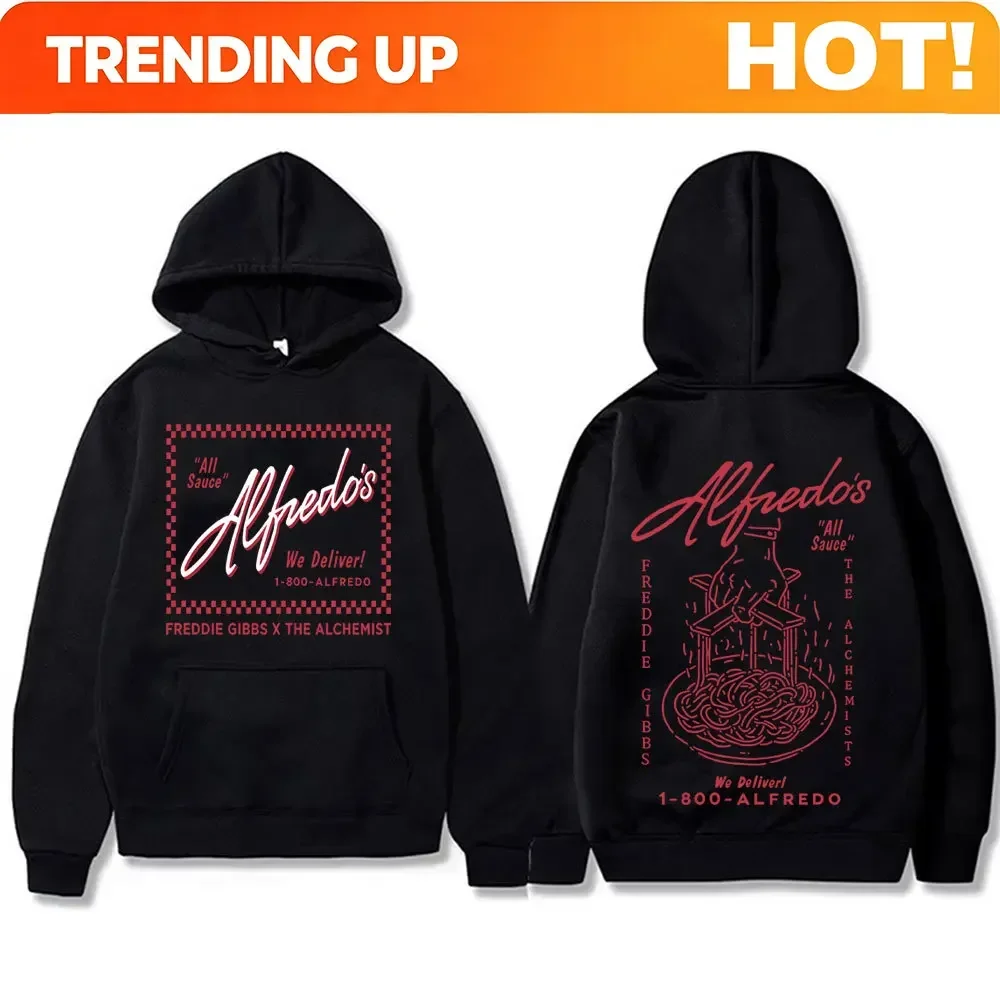 Customization Rapper Freddie Gibbs And The Alchemist Alfredo The Tour Hoodie Men Women Hip Hop Oversized Sweatshirt Male Casual