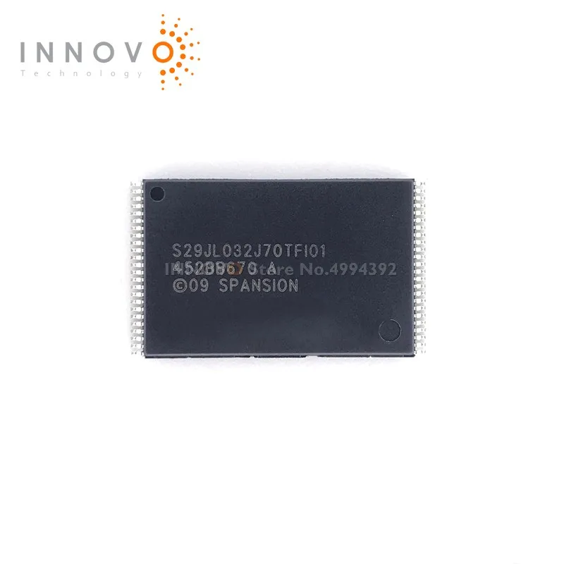 1PCS S29JL032J70TFI010 JL032J70TFI010 FLASH 32MBIT PARALLEL TSOP-48 IC CHIP New original