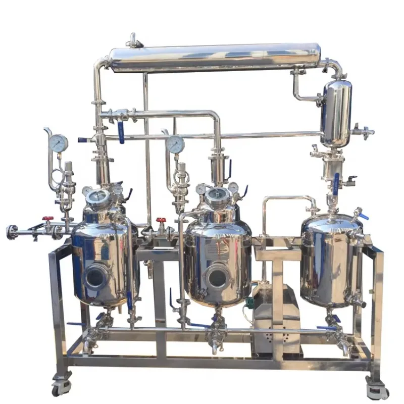 Stainless Steel Traditional Herbal Extractor Equipment Tank Reactor Vessel Container for Efficient Herbal Extraction