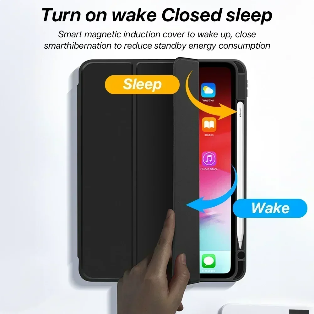 حافظة شفافة لأيباد ، غطاء واقي ، ملحقات أيباد ، 5 ، 6 ، من ، من من من من ، من 9 ، 10 ، Air4 ، 5 ، Mini6 ، Pro11 ، 12.9 في