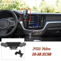 Gravity Car Mobile Phone Holder For Volvo XC60 2016 2017 2018 2019 2020 Air Vent Mount Support GPS Stand For iPhone Accessories