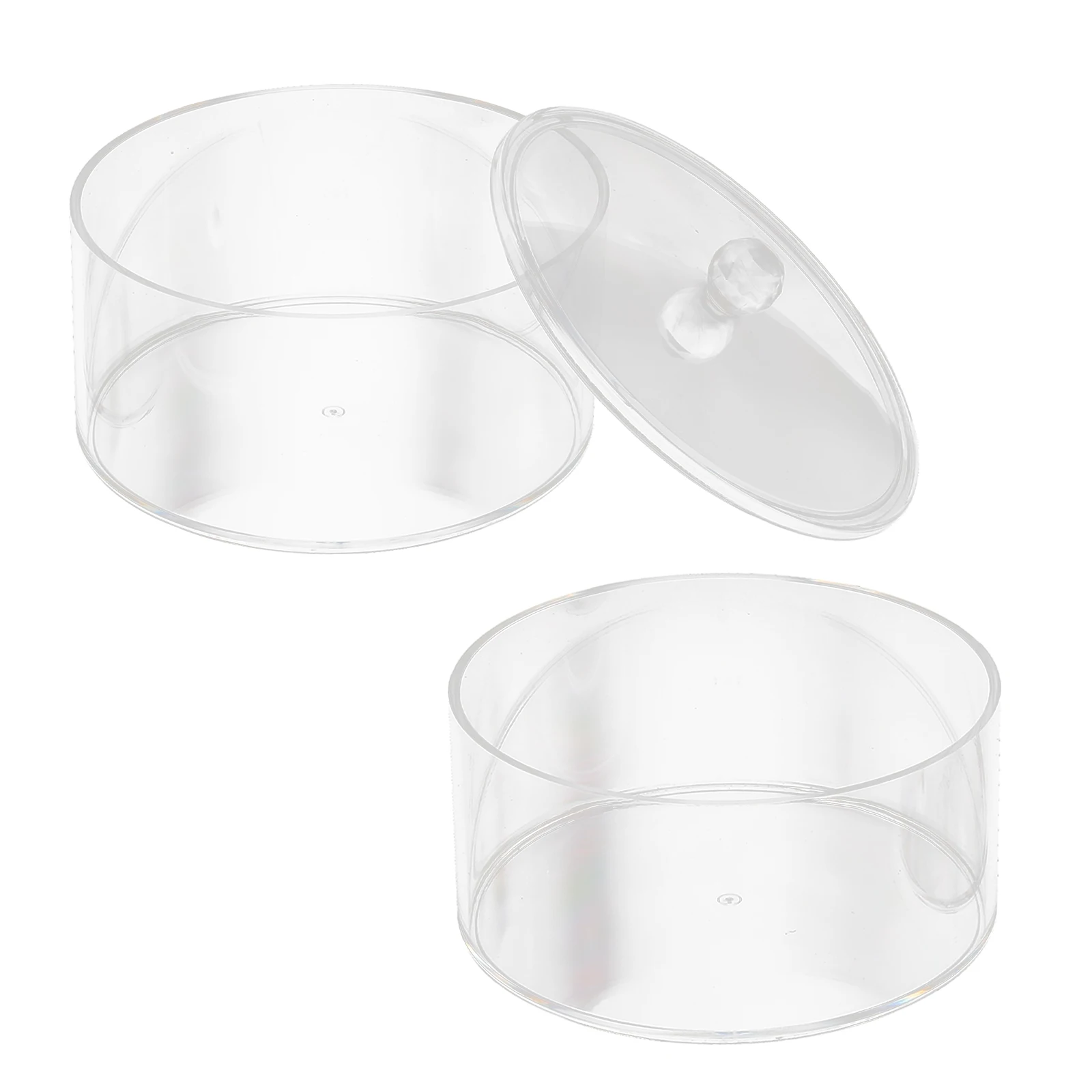 

Stackable Storage Box Clear Watch Belt Holder Holder Desktop Organizer Acrylic Storage Organizer 2-Tier
