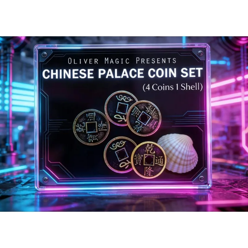 

Набор китайских монет «Супер-коллекция»: винтажные китайские монеты размером с монеты Моргана эпохи Цяньлун, реквизит для фокусов, иллюзий и ментализма, для магов, работающих из близкого плана