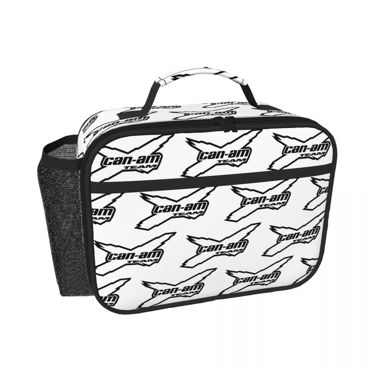 Can Am Logo Racing Insulated Lunch Bag for Women Children Portable Food Boxes Thermal Lunch Box Tote