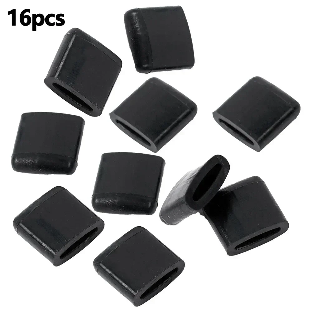 

16Pcs Air Fryer Rubber Tips Pieces Replacement for Air Fryer Grill Pan Rubber Bumpers Odorless Anti-scratches Silicone Covers