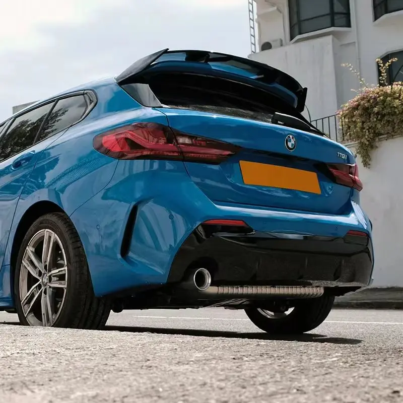 

Спойлер на крышку багажника для BMW 1 серии F40 хэтчбек 128ti M135i M Sport, 2021 года выпуска, высококачественный ABS, стиль MP, глянцевый черный.