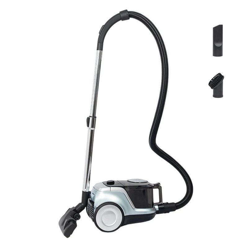 

STLFBagless Canister Vacuum Cleaner 1600W Cyclon Power Dust Full Indicator Double HEPA Filter for Home Hard Floors Pet Hair Clea