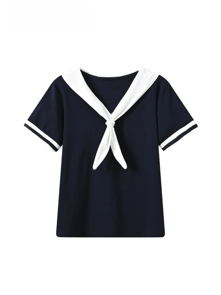 

Cara CLUB plus Size Short Sleeve T-Shirt Women's Summer New Style Fashion College Windbreaker Top Korean Loose Fit Cotton Pol...