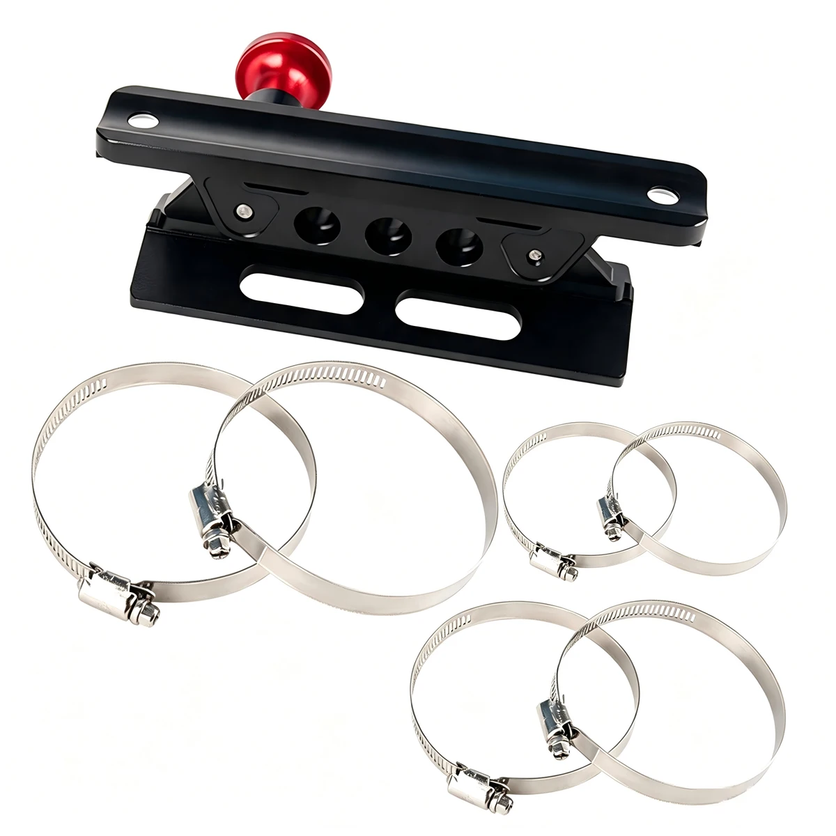 Quick Release Mount Adjustable Roll Bar Holder Mounting Bracket for TJ JK JL JKU Polaris RZR Ranger Can-Am