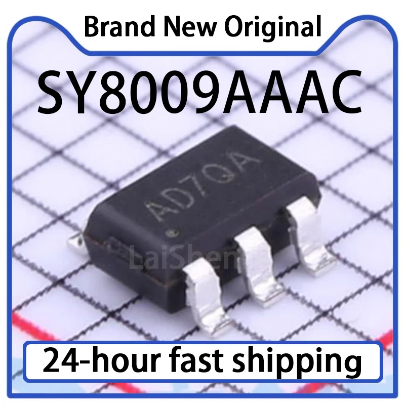 10PCS SY8009AAAC Package SOT-23-5 Synchronous Buck DC-DC Regulator Chip Original in Stock