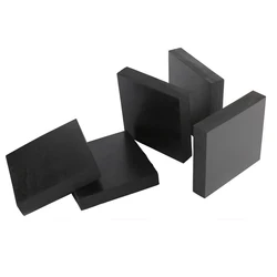 1pcs Black Rubber Sheets Damping Gasket Pad 50x50mm 100x100mm 200x200mm Thick 10mm 15mm 20mm 30mm 50mm