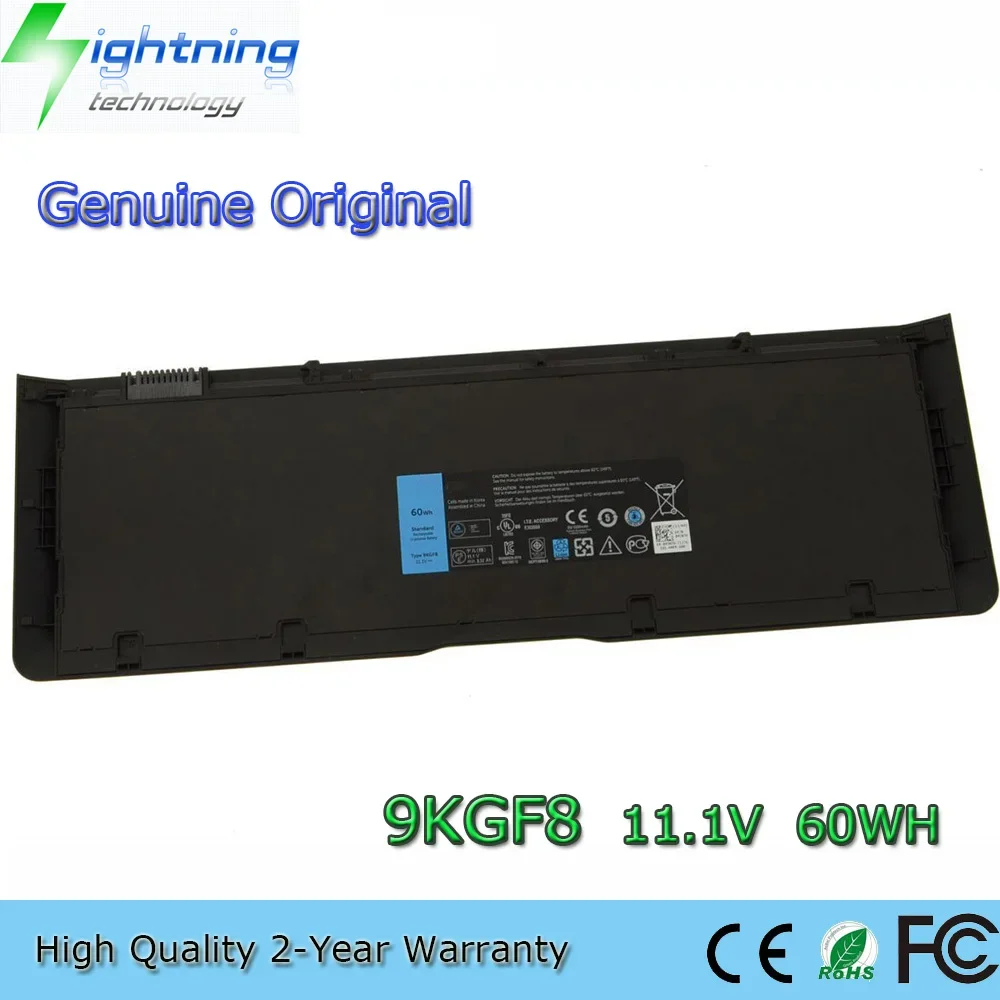 New Original 9KGF8 11.1V 60Wh Laptop Battery for Dell Latitude E6430U 6430U E6510U 6510U 6430U 6430U Ultrabook