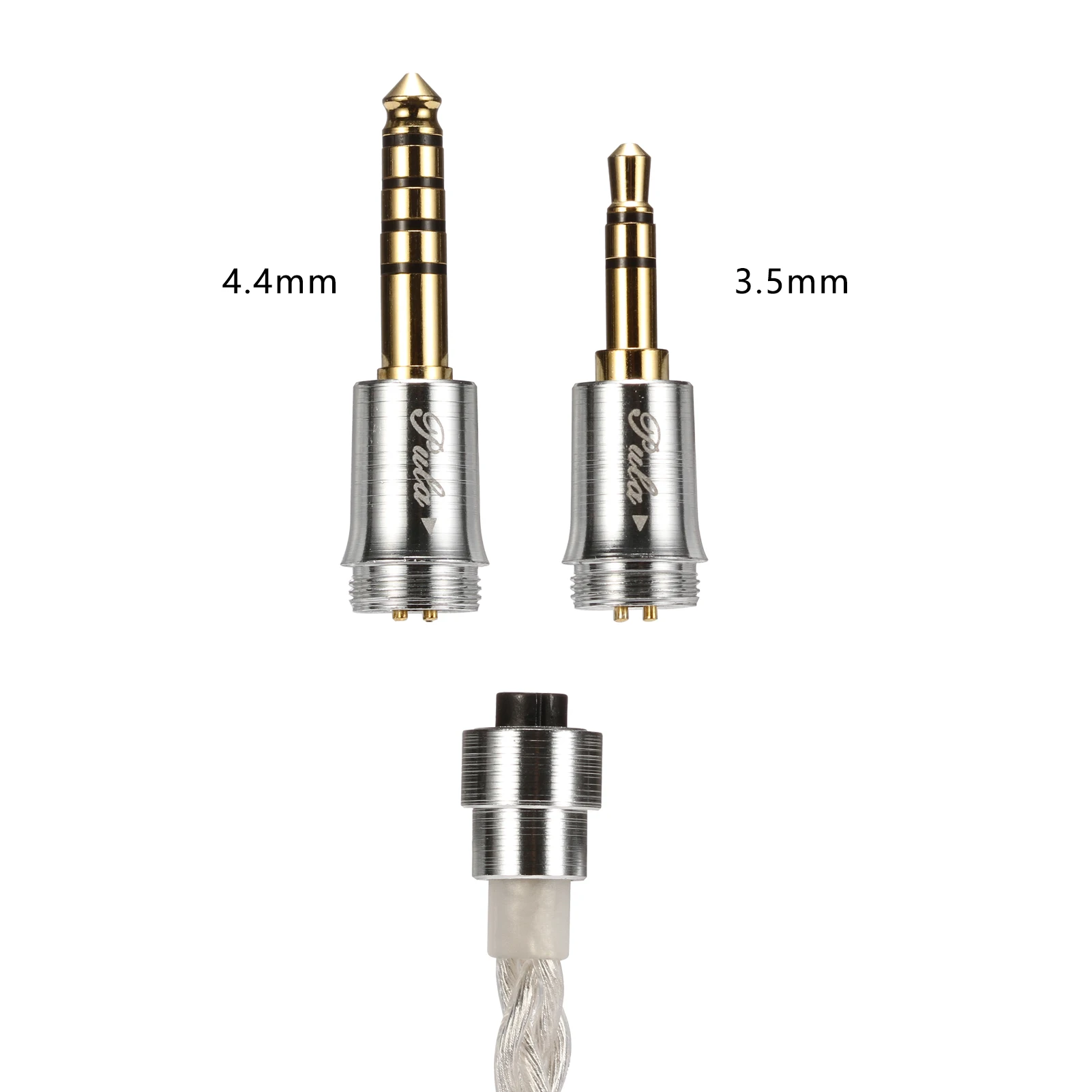 PULA Quick-switch Plug Earphone Adapter 3.5 mm single-ended/2.5 mm balanced/4.4 mm balanced connector