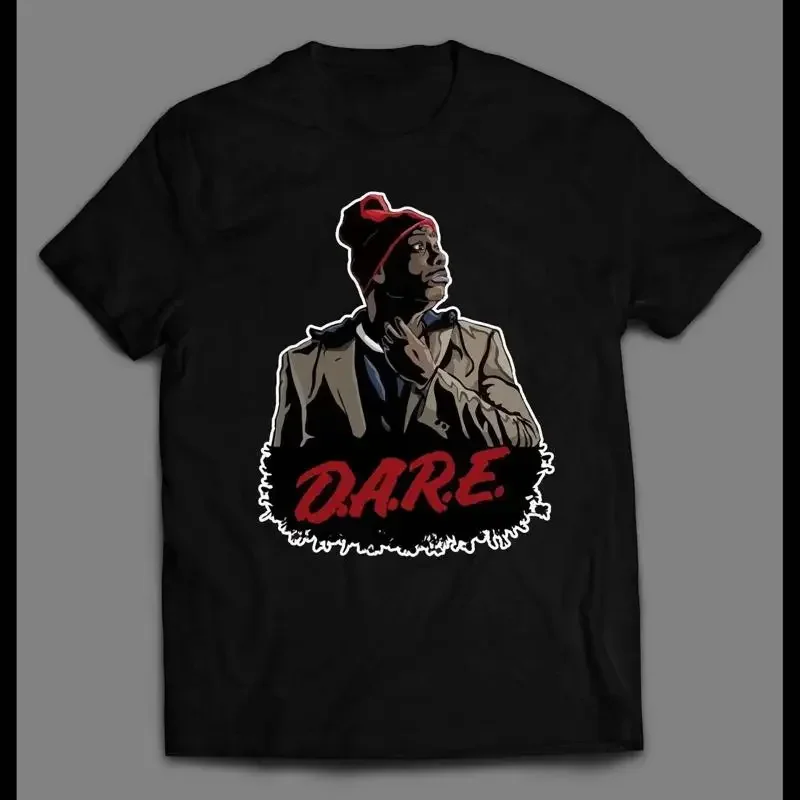 Officially Licensed Dave Chappelle Äôs Tyrone Biggums D A R E Parody Shirt