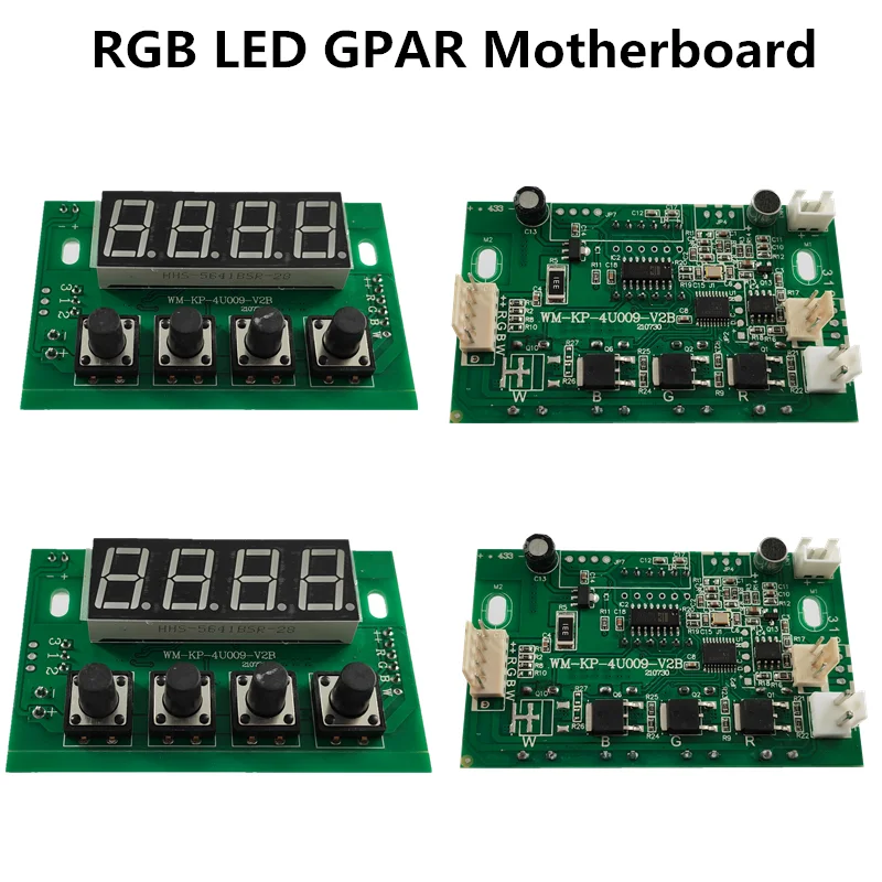 4PCS/ RGB DC12V-36V  Constant pressur motherboard, 54X3W / 36x3w LED PAR motherboard, 4 / 8CH professional stage light accessor