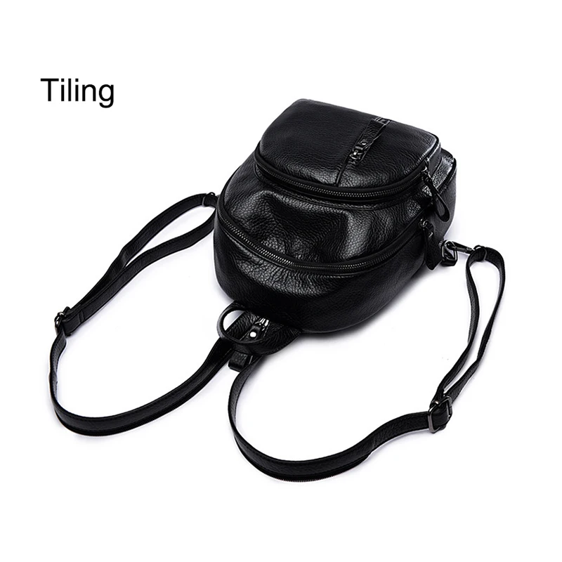 1 قطعة مكافحة سرقة لينة بولي Leather حقيبة جلدية المرأة خمر حقيبة كتف السيدات حقيبة السفر الصغيرة الحقائب المدرسية الفتيات