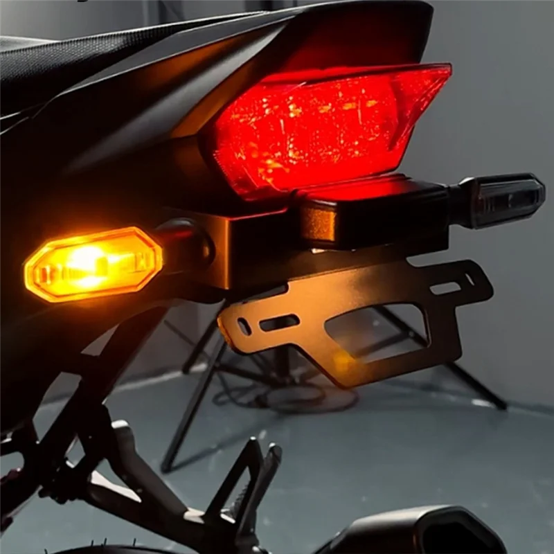 

X39A-Fixed License Plate Holder Bracket For Motorcycle Tail Fender Support For Honda Hornet 750 500 CB750 CB500 2023 2024