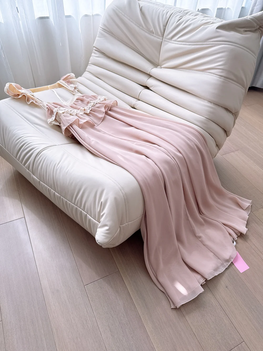 

Элегантное длинное платье А-силуэта класса люкс цвета лотоса с кружевной отделкой, стройнящее, в корейском стиле, для отпуска, свадьбы или вечеринки