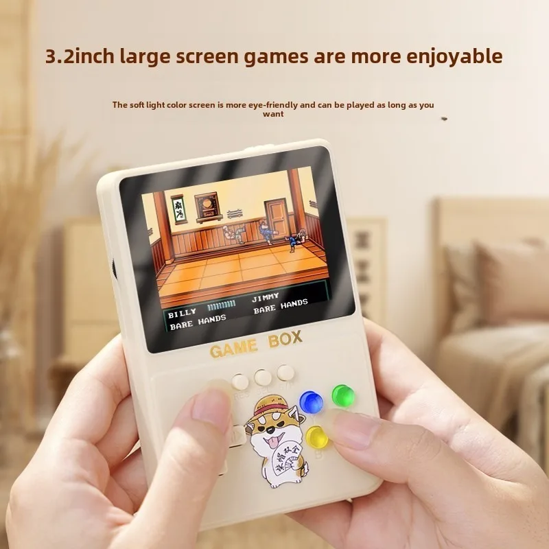 Game Console Handheld Device,Children's Tetris Nostalgic Vintage Game Console,Support TV Screen Mirroring，Console